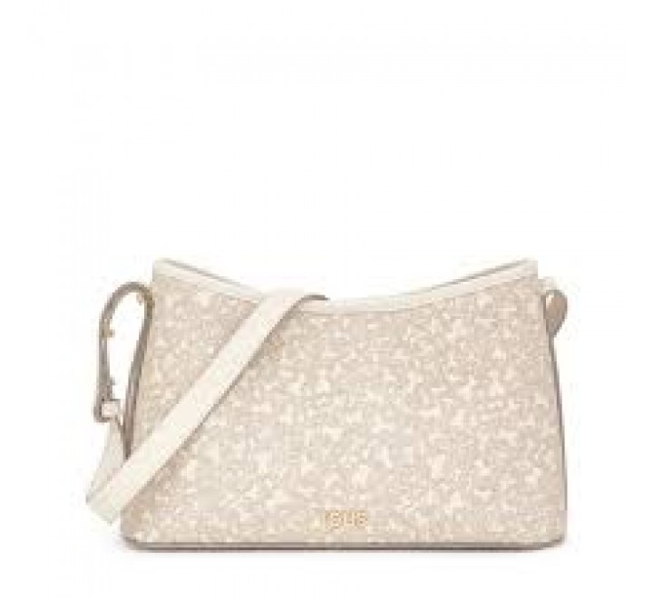 BANDOLERA TOUS L KAOS MII LINES BEIGE 2002183101