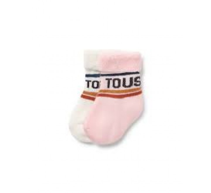 CALCETINES SET 2 TOUS SSOCKS-2102 ROSA T0-6M 2002156516