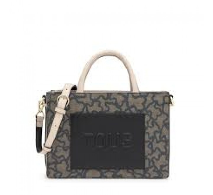 BOLSO TOUS SHOPPER M. AMAYA KAOS ICON NEGRO-MULTI 2002188251