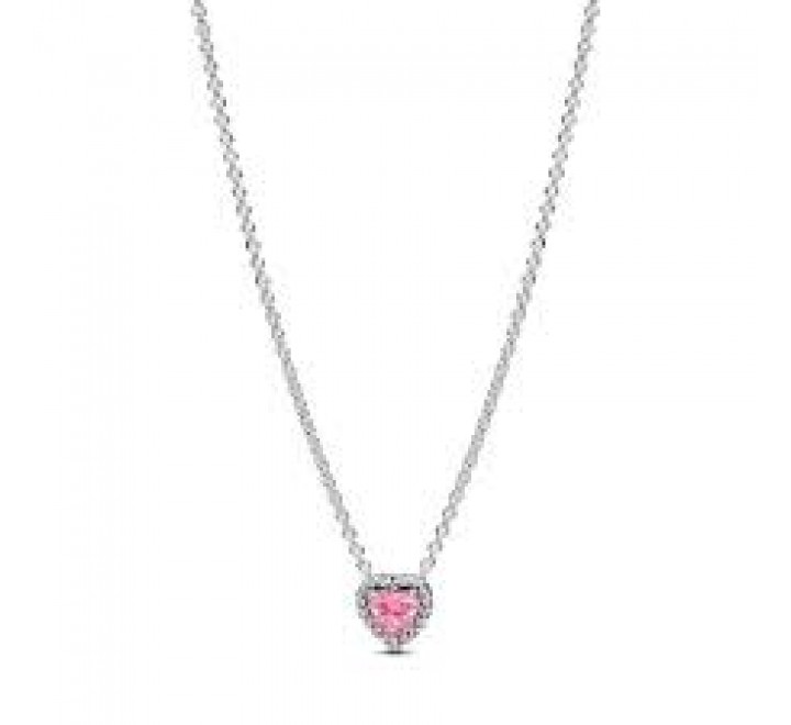 COLGANTE PANDORA CORAZON ROSA 398425C02-45