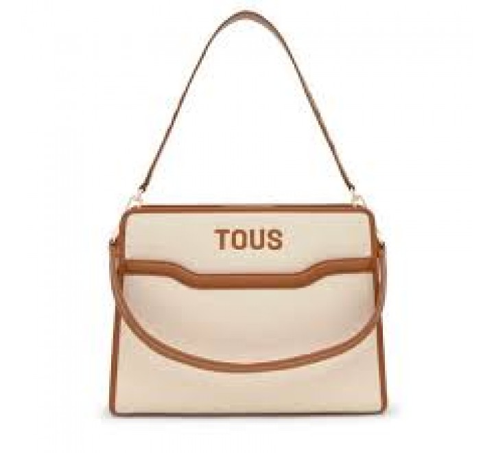 SHOPPER M TOUS AUDREE ANVAS CAMEL 2002287943