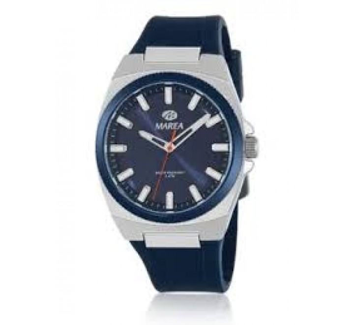 RELOJ MAREA CABALLERO CORREA CAUCHO AZUL B54284/2