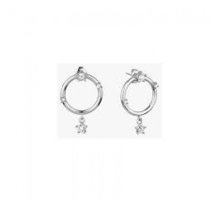 PENDIENTES RADIANT PLATA CIRCONITAS ZENDAYA RY000248