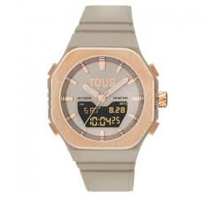 RELOJ TOUS ANALOG Y DIGI SILICONA TOPO 3000143100