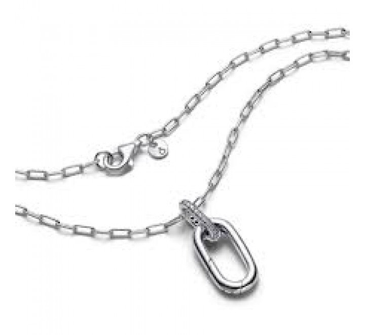 COLLAR PANDORA PLATA CIRCONITAS 50CM 394086C01-50