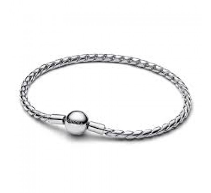 PULSERA PANDORA PLATA TORCIDA BROCHE BOLA 594028C00-18