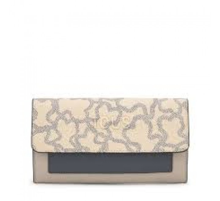 BILLETERA L TOUS FLAP K ICON TOPO 2002287745