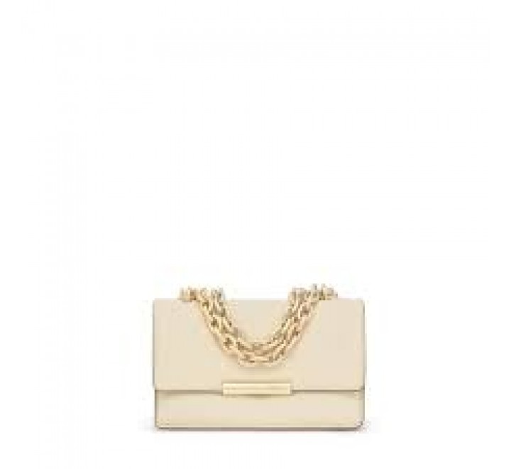 BANDOLERA S TOUS AUDREE LEATHER BEIGE 2002203001