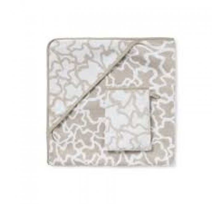 CAPA DE BAñO TOUS BABY GRIS 0-36M RUS-03