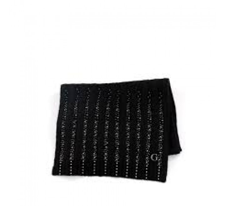BUFANDA GUESS DE PUNTO 30X165 NEGRA BLA AW5384POL03