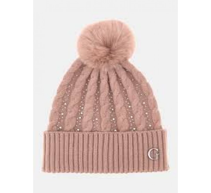 GORRO GUESS DE PUNTO TALLA M ROSA ROS AW5385POL01
