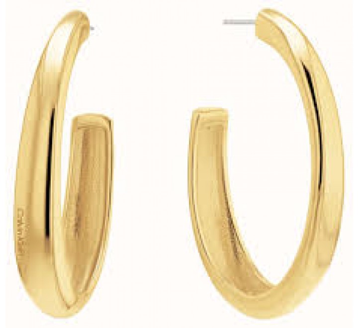 PENDIENTES CALVIN KLEIN ACERO DORADO ARO 35000836