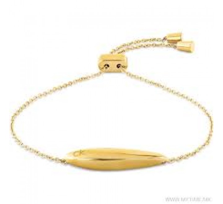 PULSERA CALVIN KLEIN ACERO DORADO 35000824