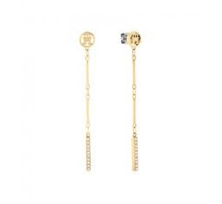 PENDIENTES TOMMY HILFIGER ACERO DORADO LARGOS 2781002