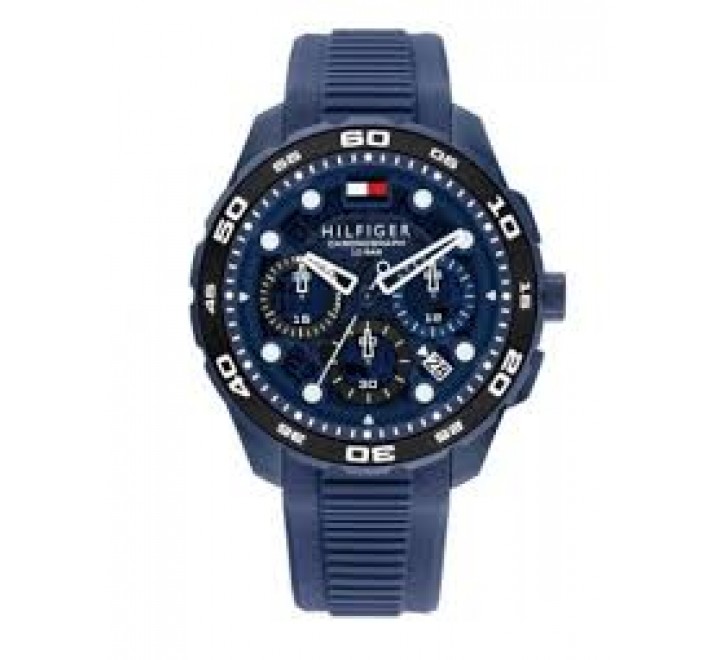 RELOJ TOMMY HILFIGER SILICONA AZUL ESFERA AZUL 1792232