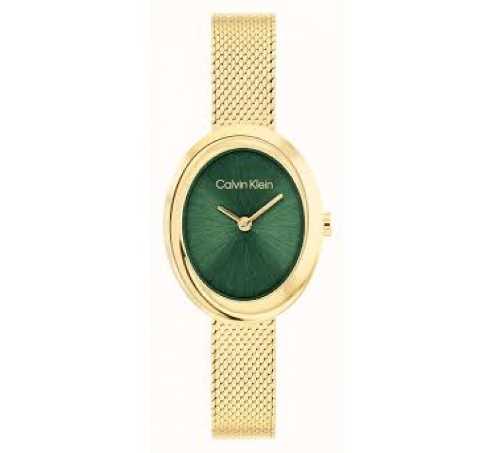 RELOJ CALVIN KLEIN CAJA Y ARMIS ACERO DORADO 25100152