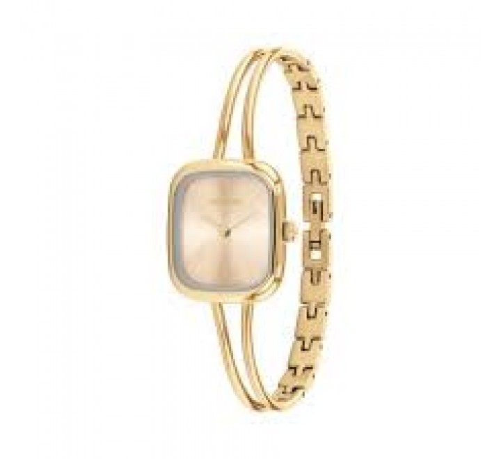 RELOJ CALVIN KLEIN SEMIRIGIDO ACERO DORADO 25100132