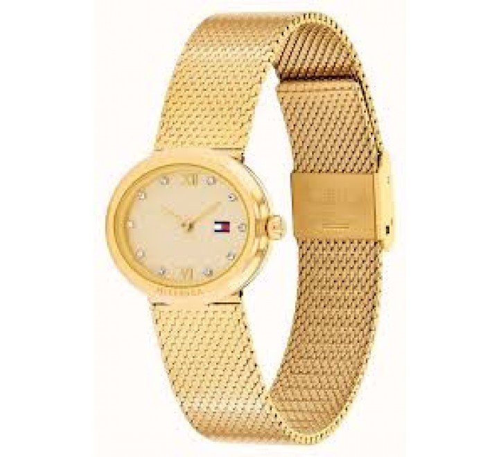 RELOJ TOMMY HILFIGER CAJA Y ARMIS ACERO DORADO 1782847