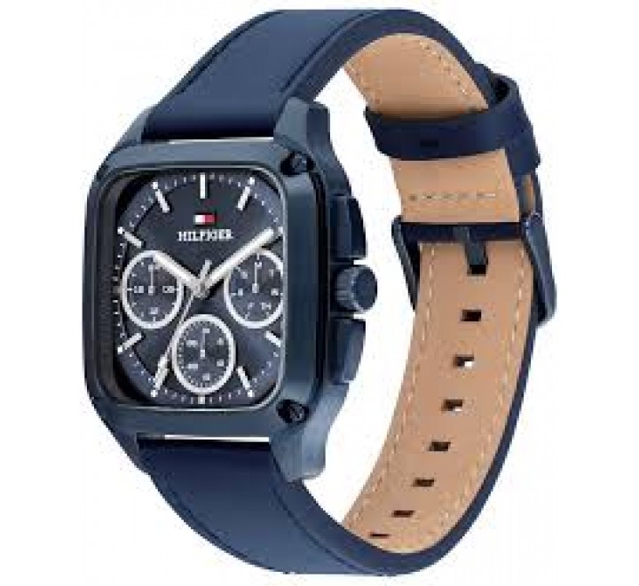 RELOJ TOMMY HILFIGER CAJA CUADRADA ACERO AZUL CORREA 1792219