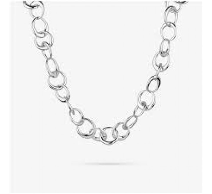 GARGANTILLA RADIANT ACERO ESLABONES REDONDOS RY000317A