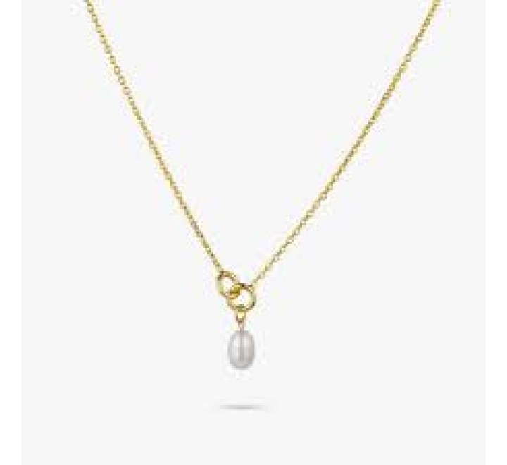 GARGANTILLA RADIANT DORADA CON PERLA RY000300A