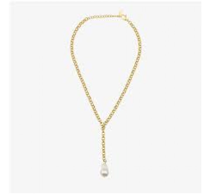 GARGANTILLA RADIANT DORADO PERLA COLGANDO RY000305A