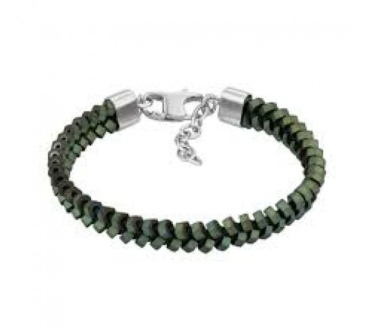 PULSERA RADIANT ACERO VERDE HILO VERDE RH000331