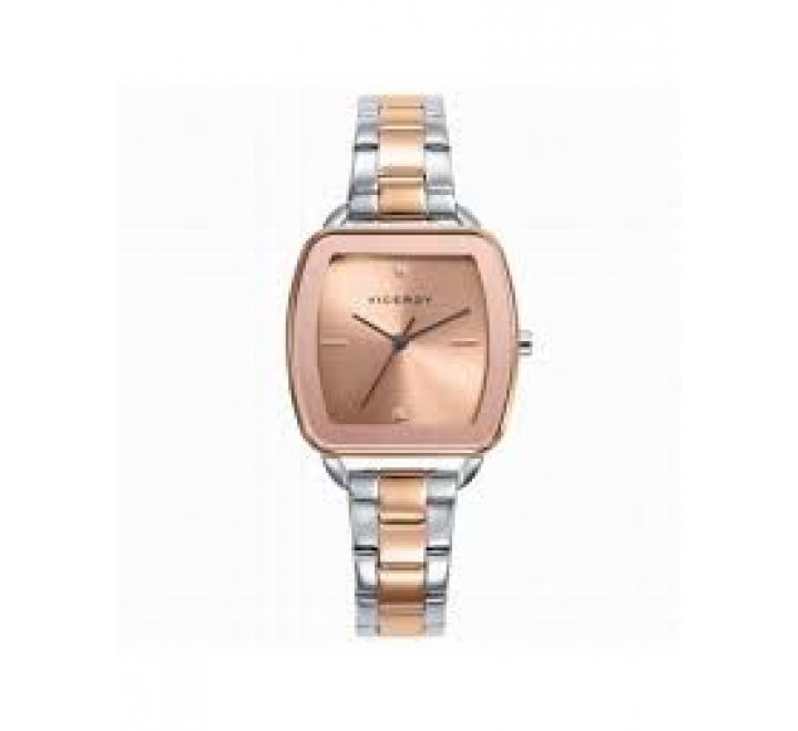 RELOJ VICEROY CAJA Y ARMIS ACERO BICOLOR ROSADO 42454-77