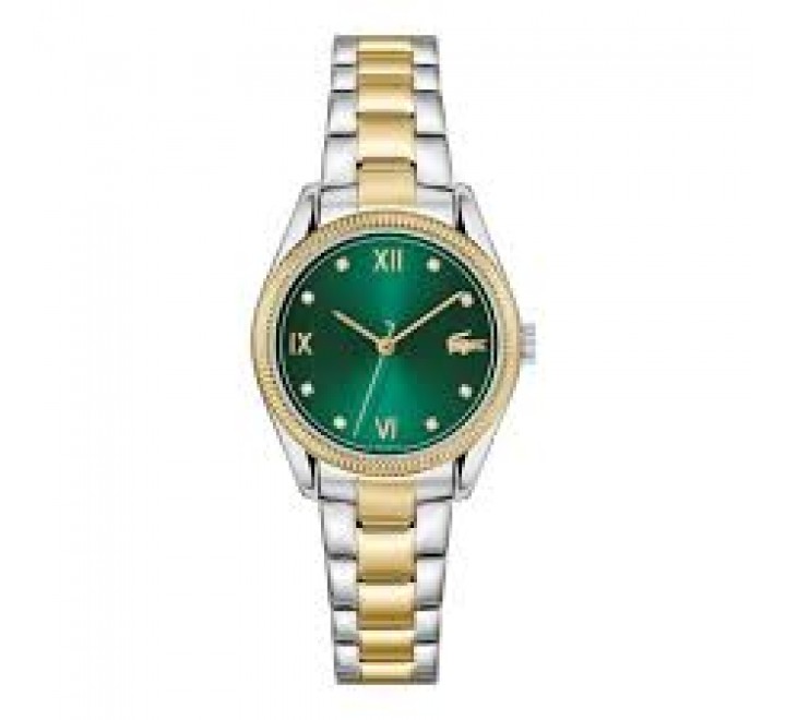 RELOJ LACOSTE CAJA Y ARMIS BICOLOR DORADO 2001484