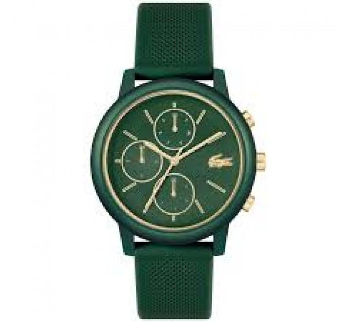 RELOJ LACOSTE CAJA VERDE CORREA SILICONA VERDE 2011471