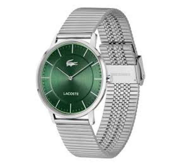 RELOJ LACOSTE CAJA Y ARMIS ACERO ESFERA VERDE 2011474