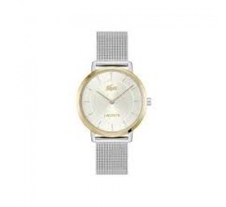 RELOJ LACOSTE ARMIS ACERO CAJA BICOLOR DORADO 2001472
