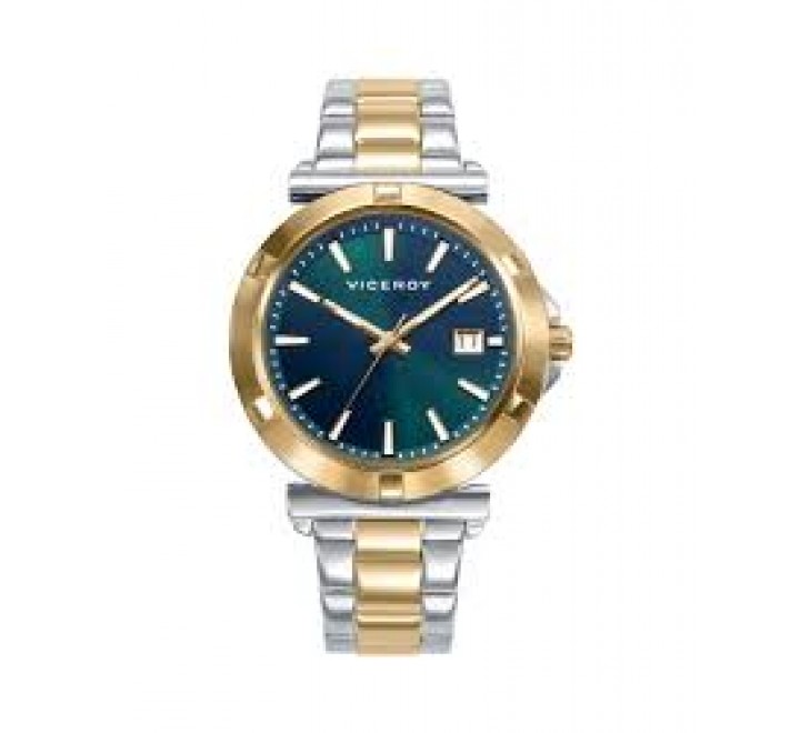 RELOJ VICEROY CAJA Y ARMIS BICOLOR DORADO 401308-67