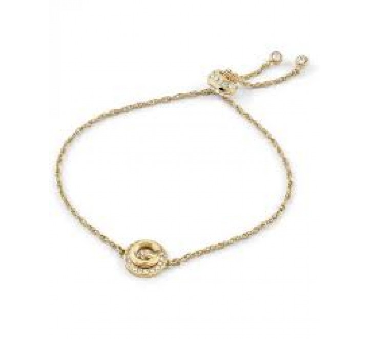 PULSERA GUESS ACERO DORADO CIRCONITAS JUBB05447JWYGT-U