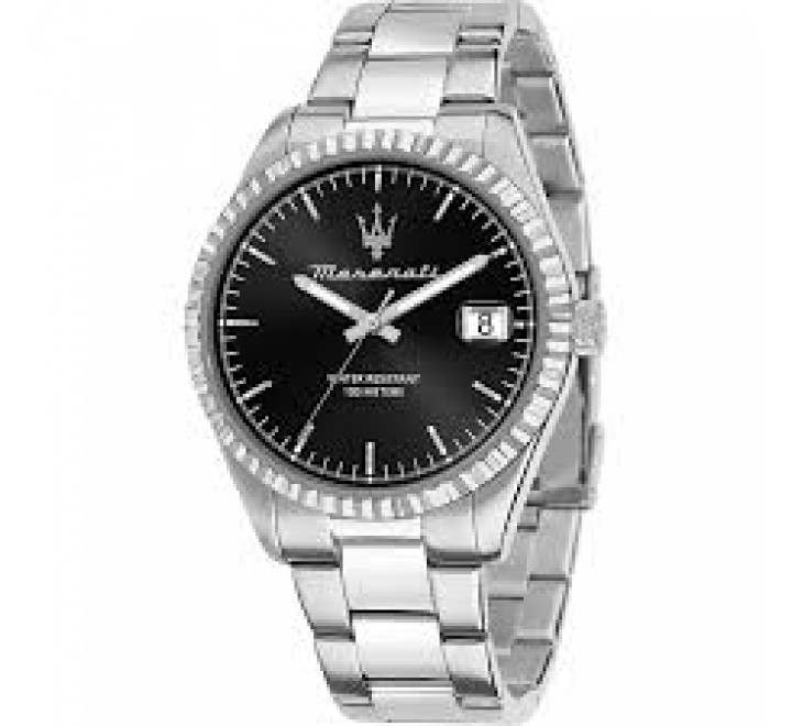 RELOJ MASERATI CAJA ARMIS ACERO ESFERA NEGRA R8853100028