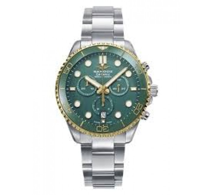 RELOJ SANDOZ CAJA Y ARMIS ACERO CON CERAMICA 83021-67