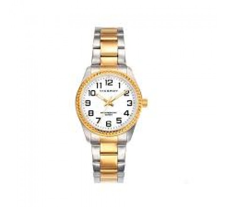 RELOJ VICEROY CAJA Y ARMIS ACERO BICOLOR DORADO 40860-24