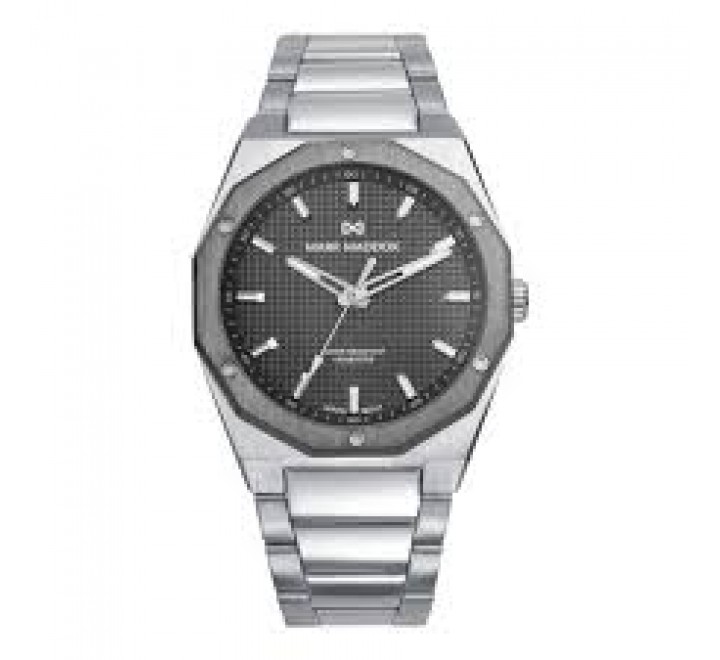 RELOJ MARK MADDOX ARMIS ACERO CAJA BISEL GRIS HM1030-17