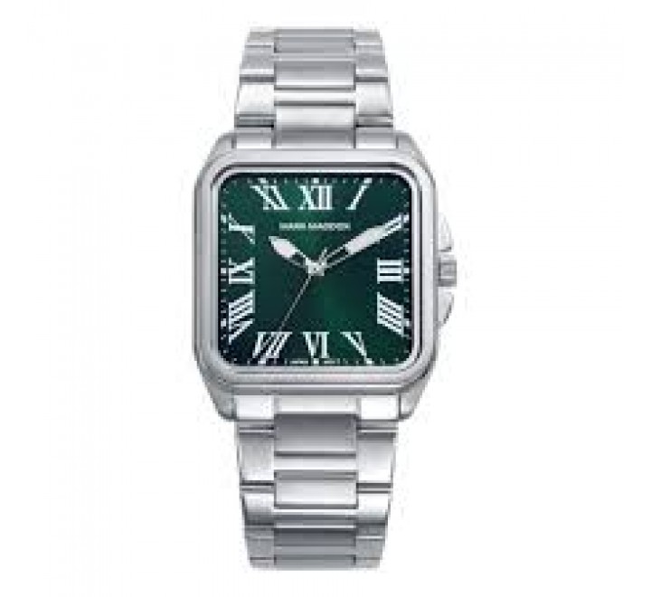 RELOJ MARK MADDOX CUADRADO ESFERA VERDE MM0143-62