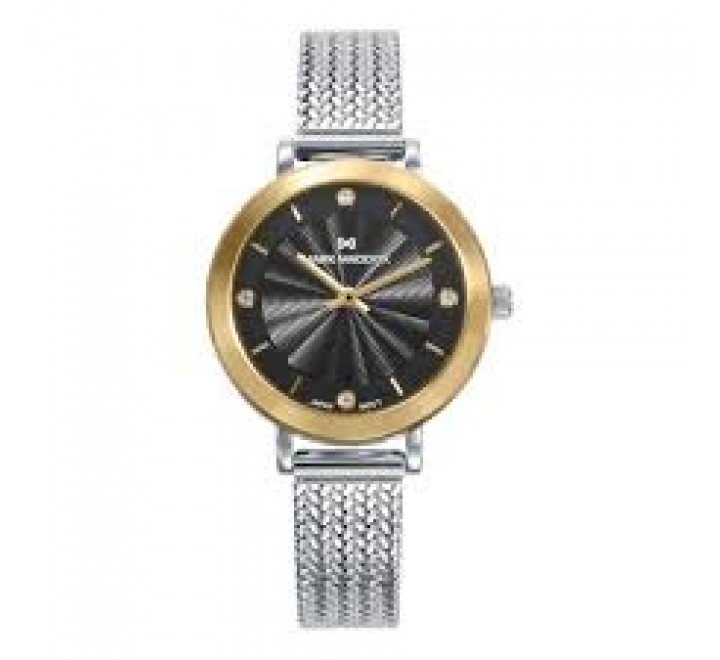 RELOJ MARK MADDOX ARMIS ACERO CAJA BISEL DORADO MM1034-57