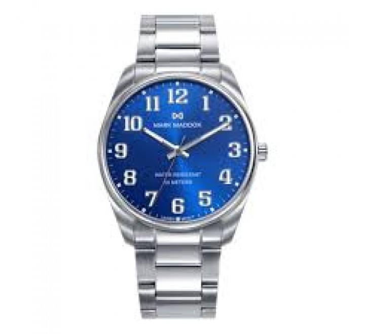 RELOJ MARK MADDOX ARMIS ACERO ESFERA AZUL HM1029-35