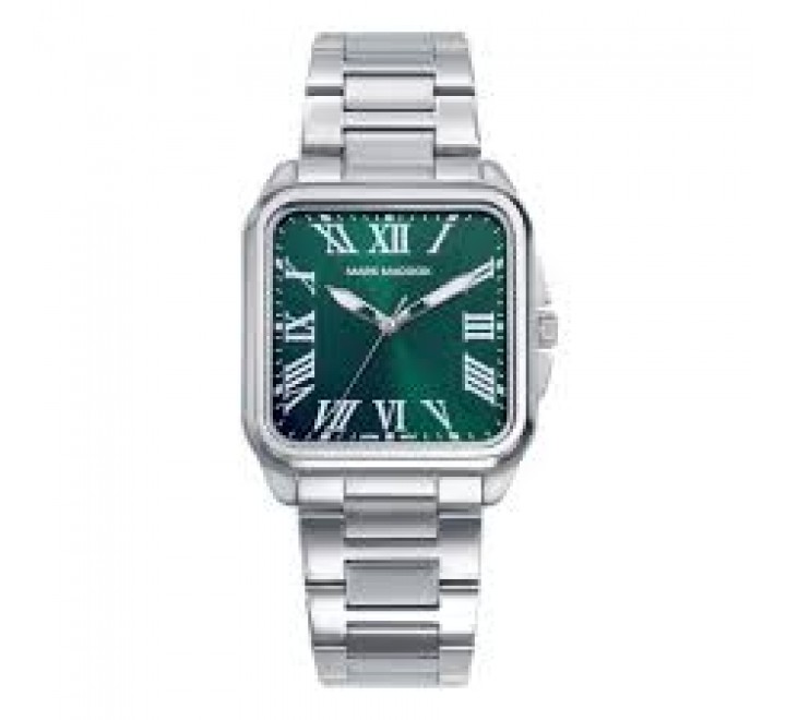 RELOJ MARK MADDOX CAJA CUADRADA ESFERA VERDE HM0153-62