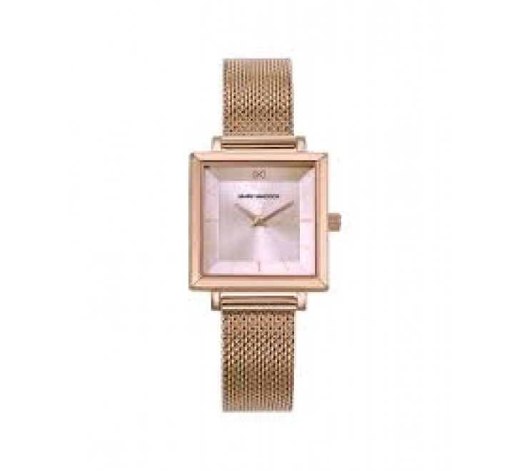 RELOJ MARK MADDOX CAJA Y ARMIS ROSADO CUADRADO MM1027-77