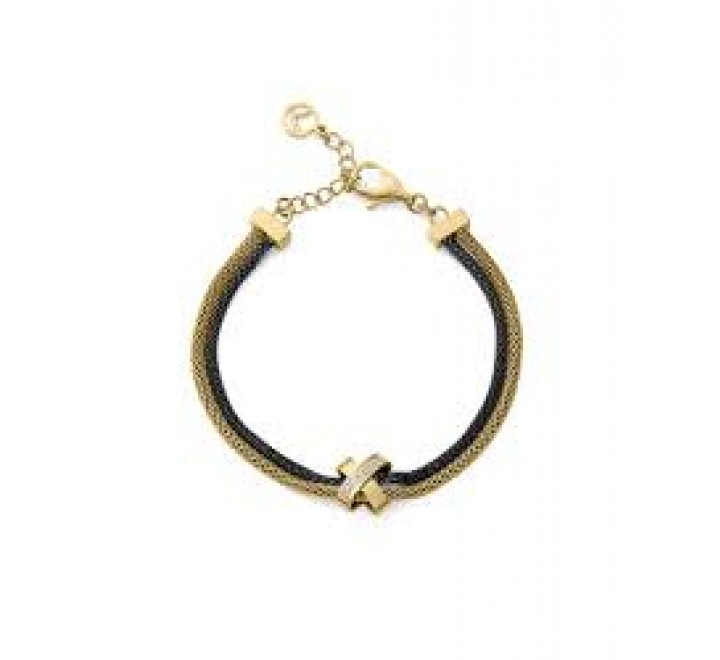 PULSERA VICEROY ACERO BICOLOR CIRCONITAS 75412P01010