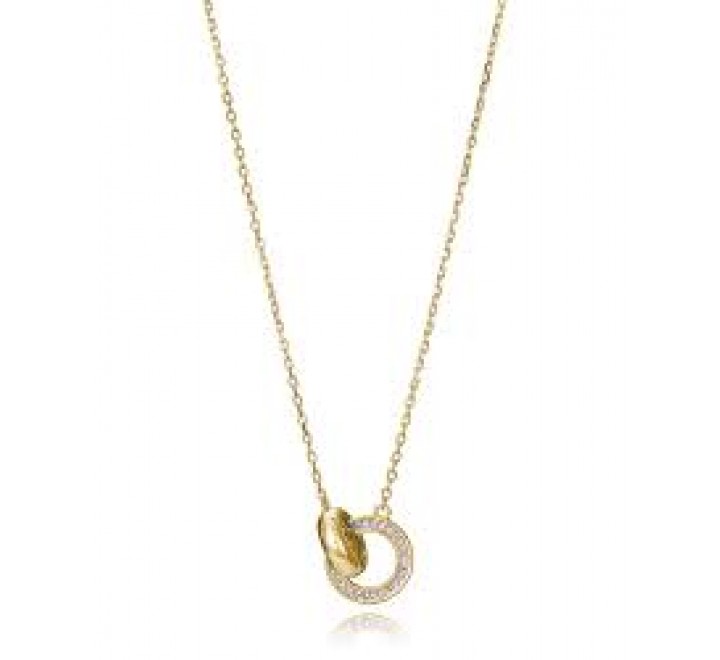 GARGANTILLA VICEROY PLATA DORADA CIRCONITAS 2353C100-30