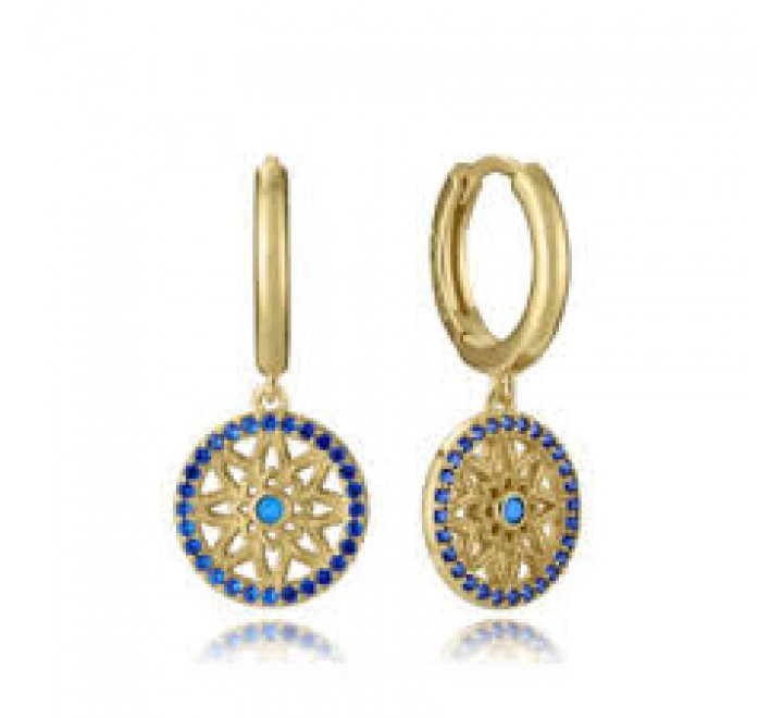 PENDIENTES VICEROY PLATA DORADA ARO CIRCONITAS 2337E100-33