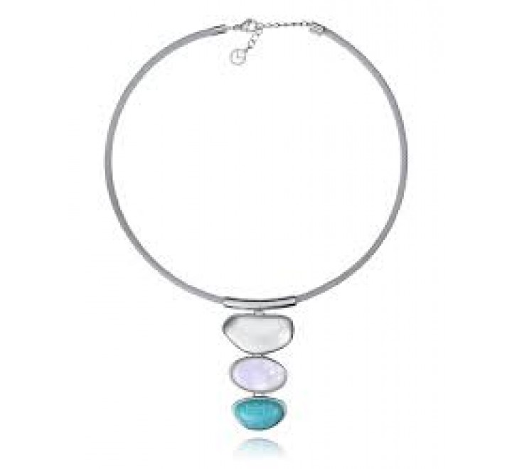 GARGANTILLA VICEROY ACERO PIEDRAS NATURALES 14349C01000