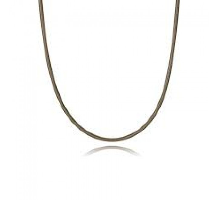 GARGANTILLA VICEROY ACERO Y TITANIO MARRON 15199C09011