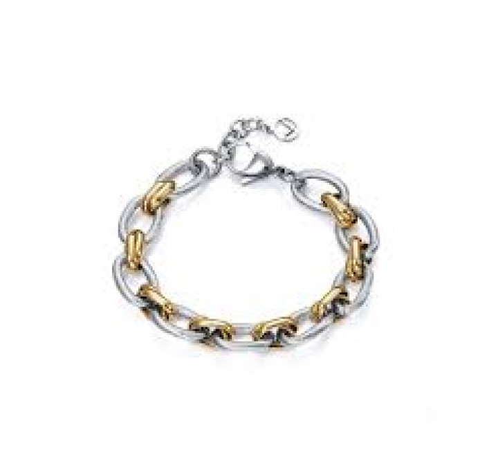 PULSERA VICEROY ACERO BICOLOR ESLABONES 75363P01019