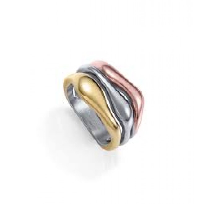 PULSERA VICEROY ACERO TRICOLOR RIGIDA 14325P01012